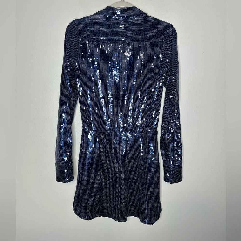 Free People Sophie Sequin Mini Dress